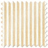 Emily Bond Oscar Stripe, Gold - Twist&Fit Roman Blind